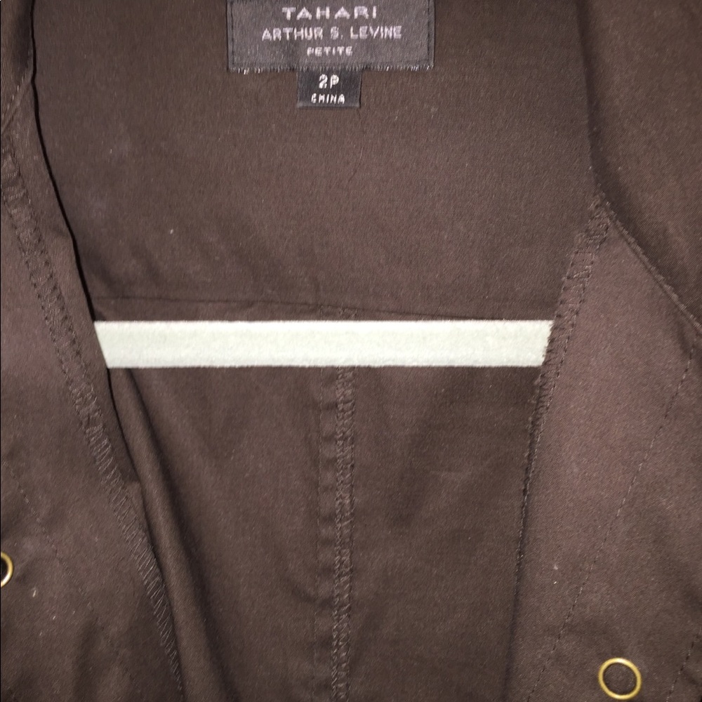SOLD LIKE new Ellie Tahari all button dress - Picture 3 of 4